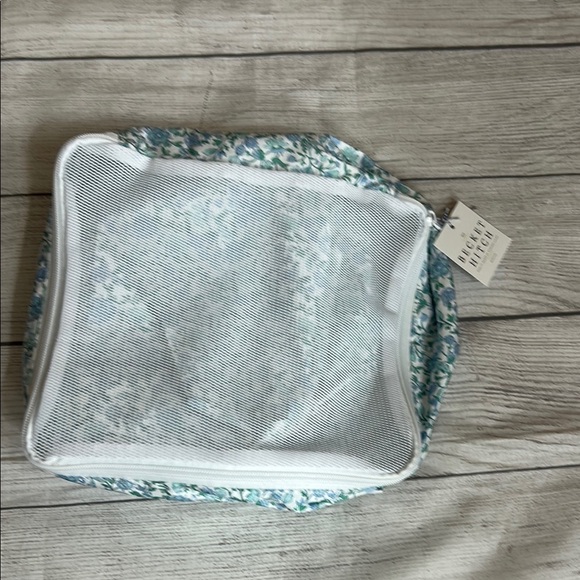 Floral Bath 3set Travel Bags with Mesh Top - Picture 1 of 3
